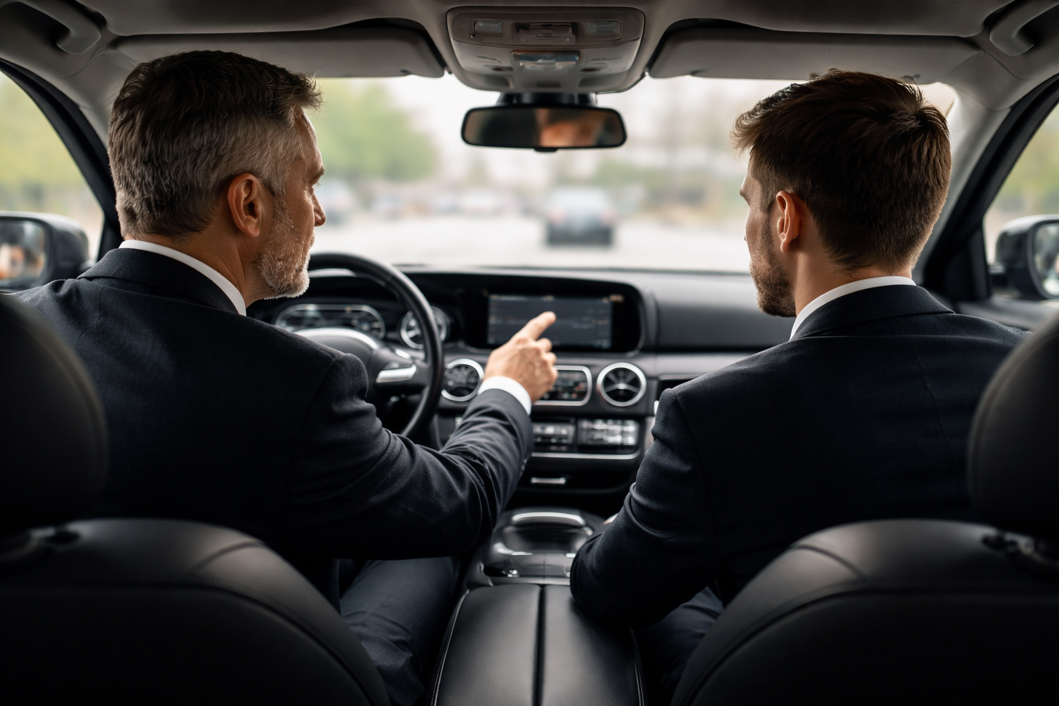 Tutor autista che affianca l'autista più giovane